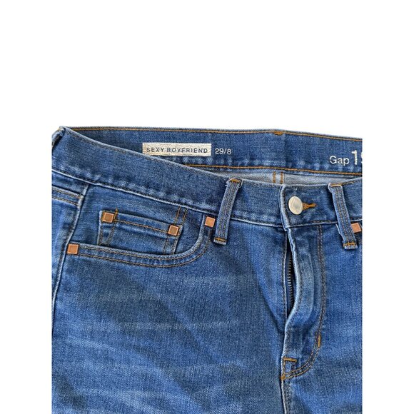 GAP 1969 Sexy Boyfriend Cuffed Bermuda Shorts Size 29 / US 8 - Picture 8 of 8